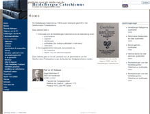 Tablet Screenshot of heidelbergsecatechismus.nl